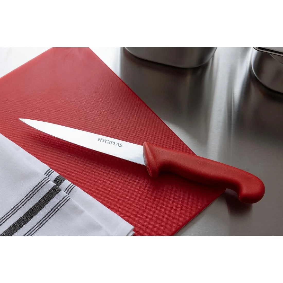 Hygiplas Fillet Knife Red 15cm - Image 6