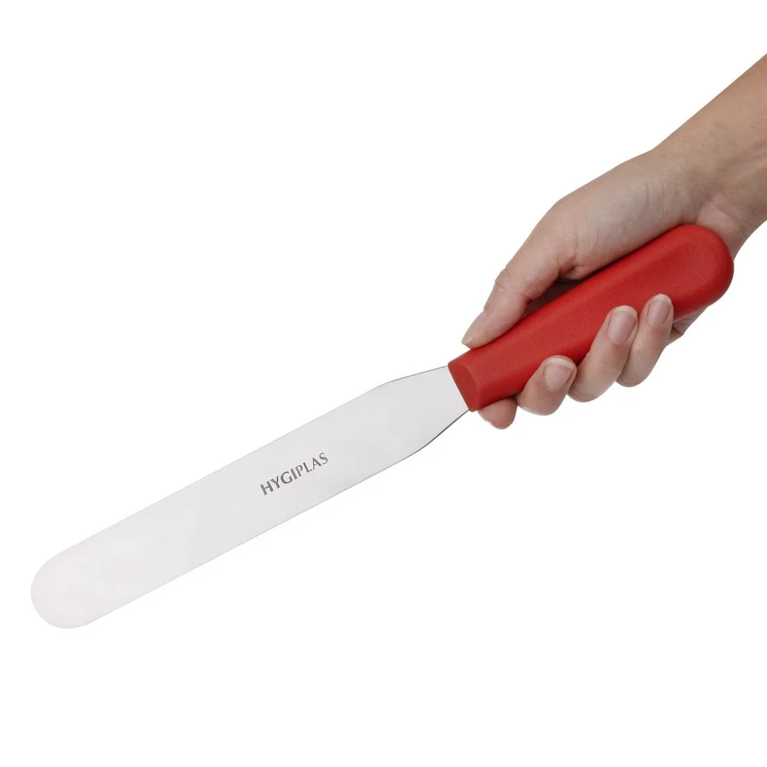 Hygiplas Straight Blade Palette Knife Red 20.5cm - Image 6