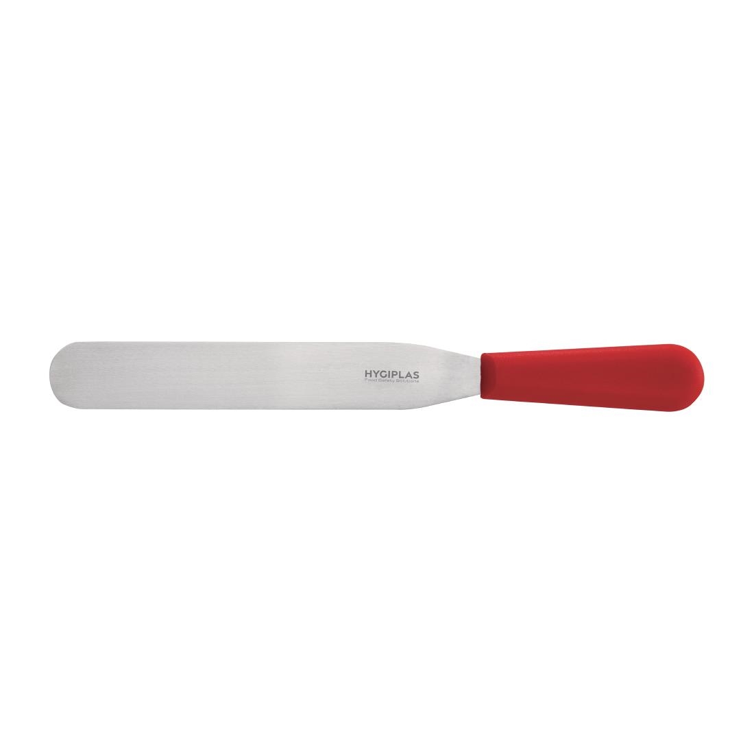 Hygiplas Straight Blade Palette Knife Red 20.5cm