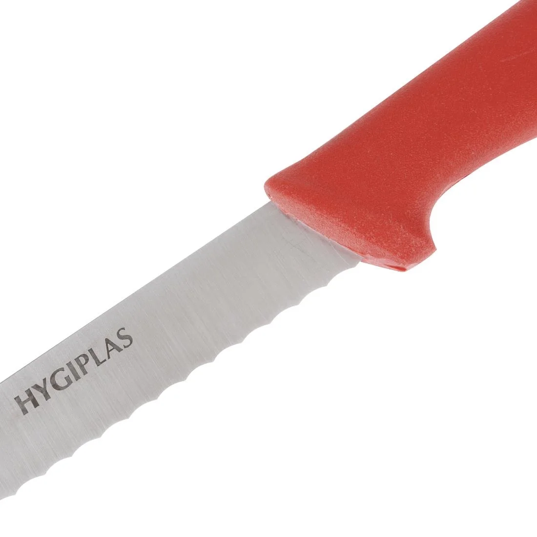 Hygiplas Serrated Slicer Red 25.5cm - Image 4