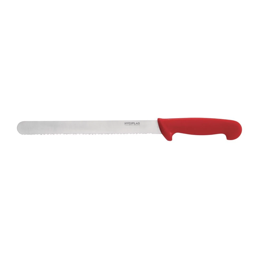 Hygiplas Serrated Slicer Red 25.5cm - Image 2