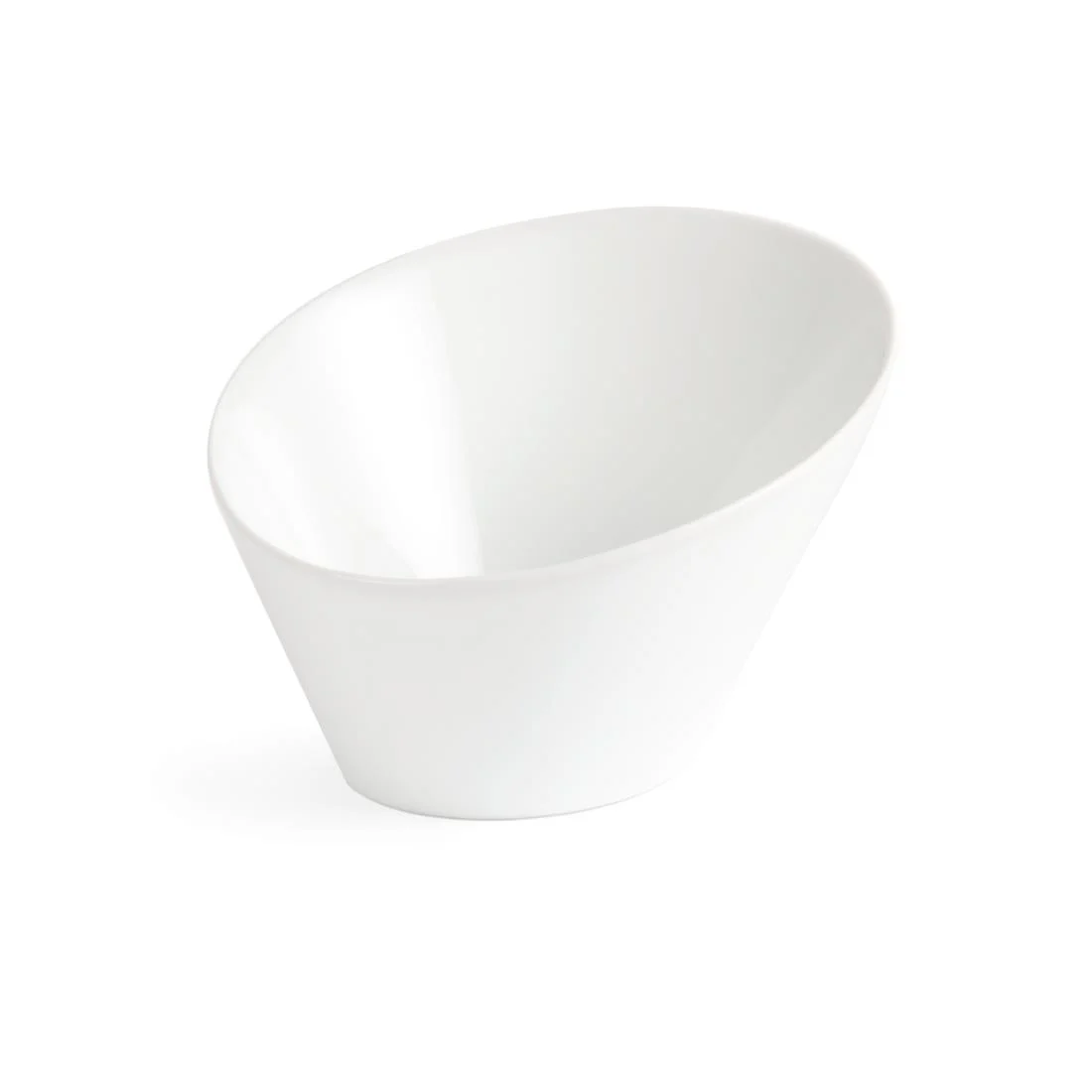 Olympia Whiteware Oval Sloping Bowls 180(W)x200(L)mm