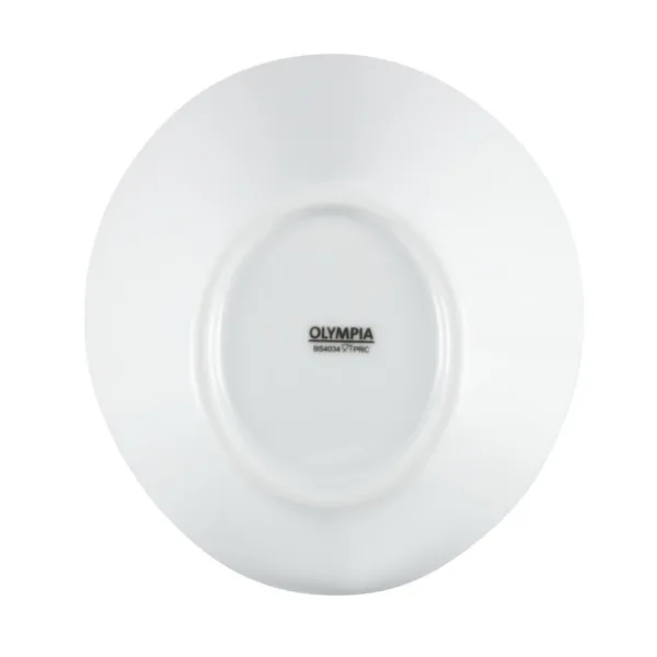 Olympia Whiteware Oval Sloping Bowls 154(L)x133(W)mm