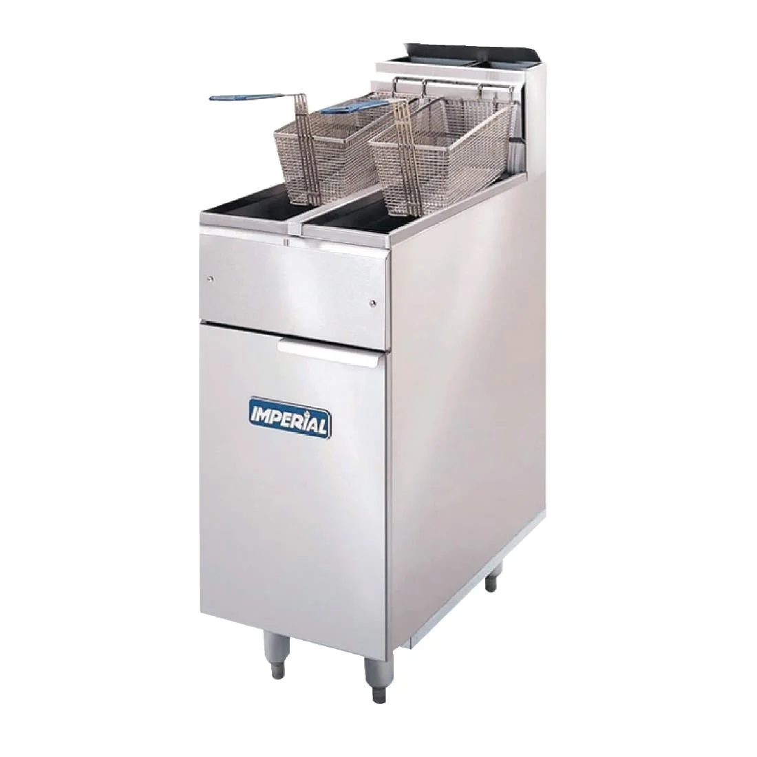 Imperial Twin Tank Twin Basket Propane Gas Fryer IFS-2525 - Image 2