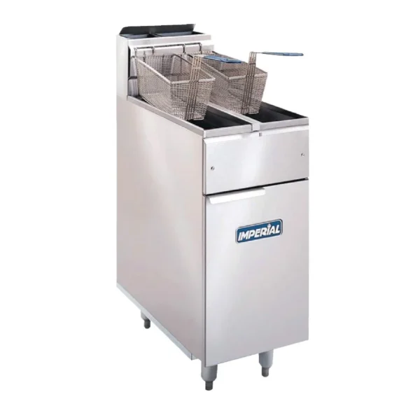 Imperial Twin Tank Twin Basket Propane Gas Fryer IFS-2525