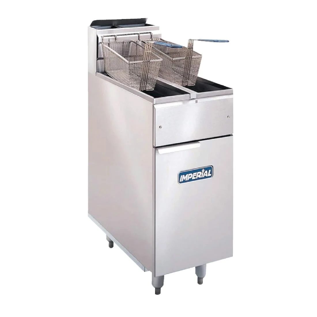 Imperial Twin Tank Twin Basket Natural Gas Fryer IFS-2525 - Image 7