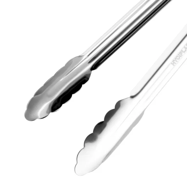 Vogue Colour Coded Red Serving Tongs 11"