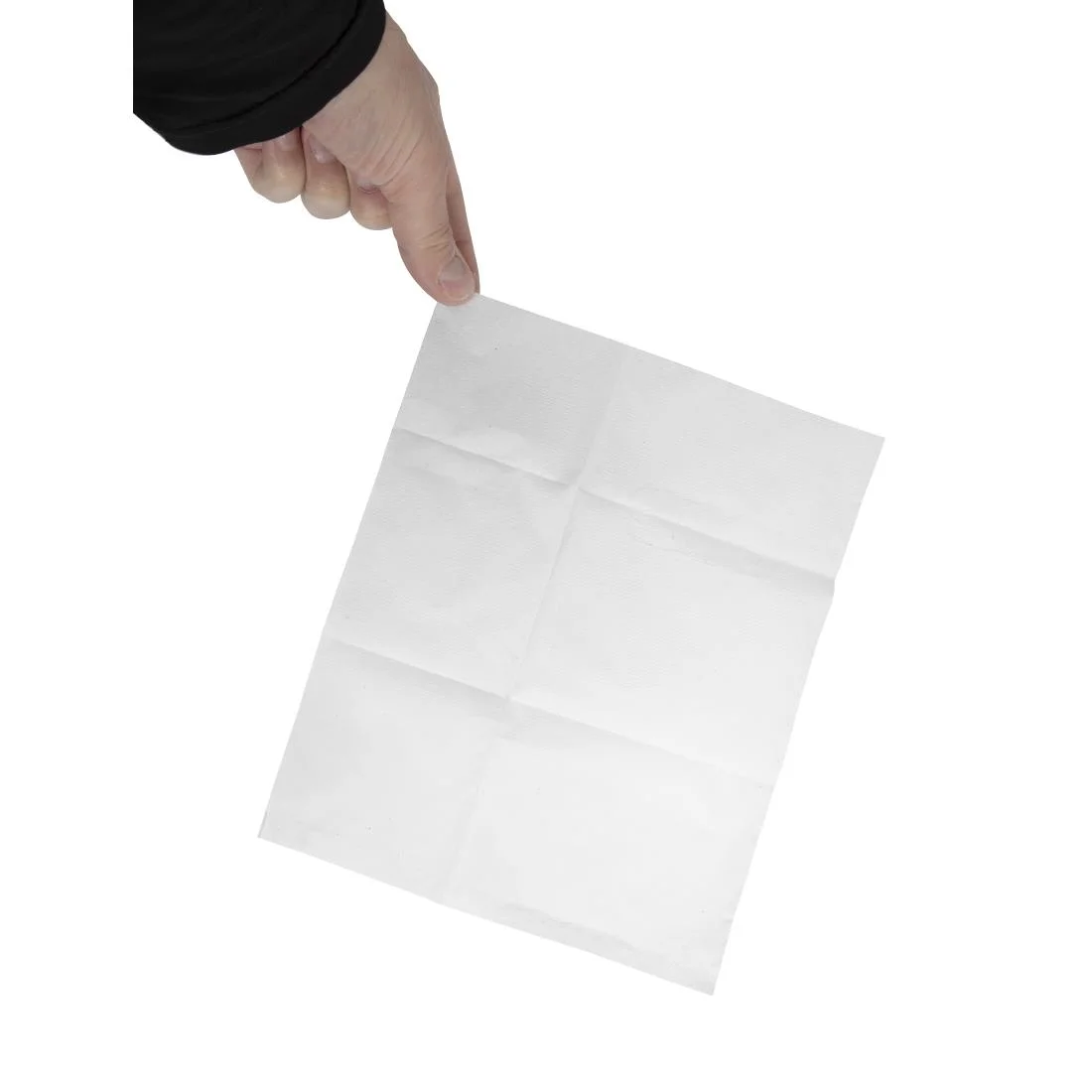 White Lunch Napkin White 120 x 90mm - Image 4