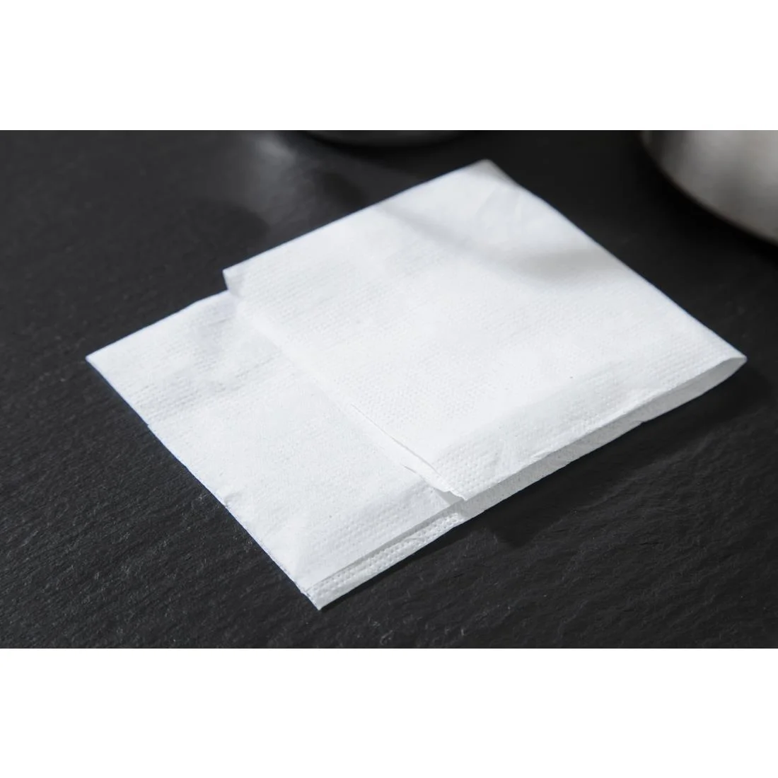 White Lunch Napkin White 120 x 90mm - Image 5