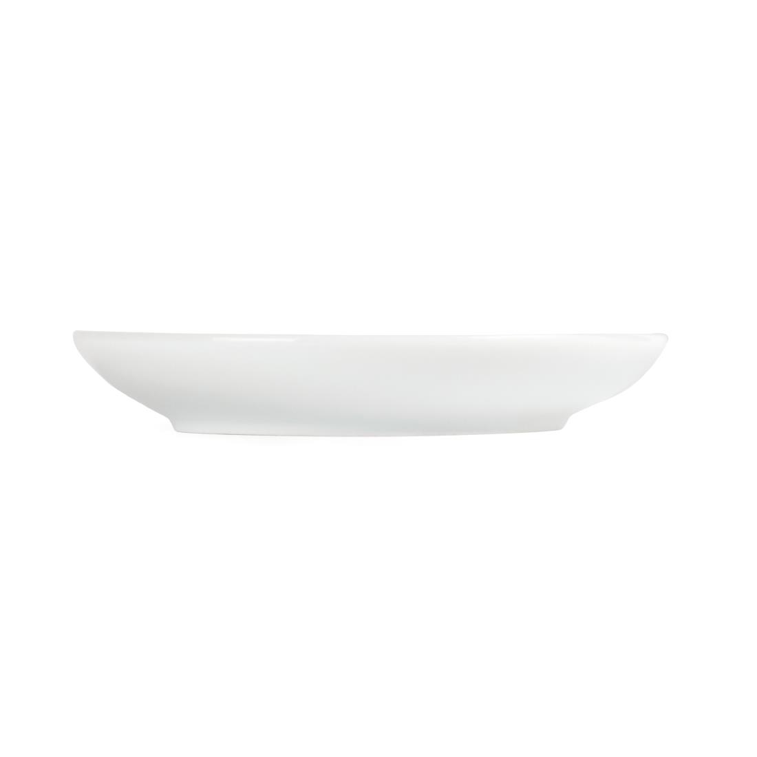 Olympia Whiteware Espresso Saucers