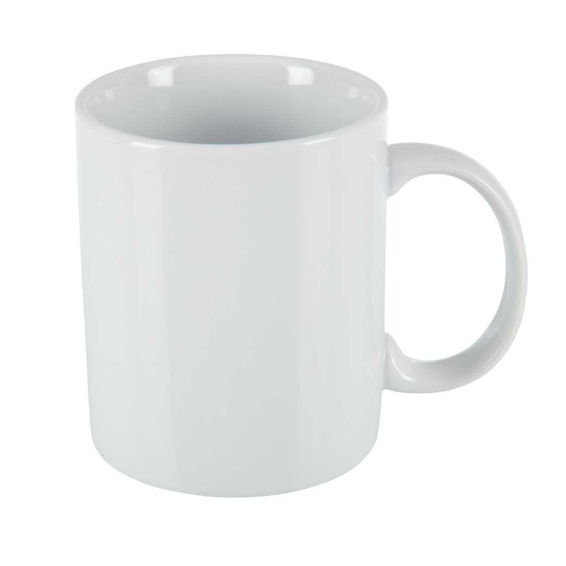 Olympia Whiteware Standard Mugs 284ml 10oz