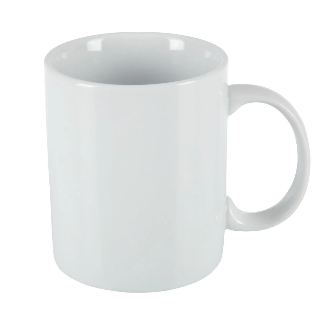 Olympia Whiteware Standard Mugs 284ml 10oz - Image 2