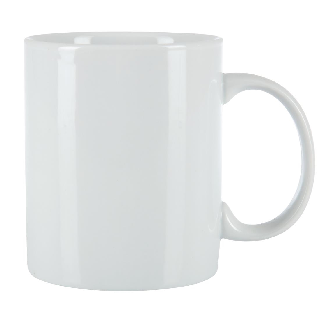 Olympia Whiteware Standard Mugs 284ml 10oz