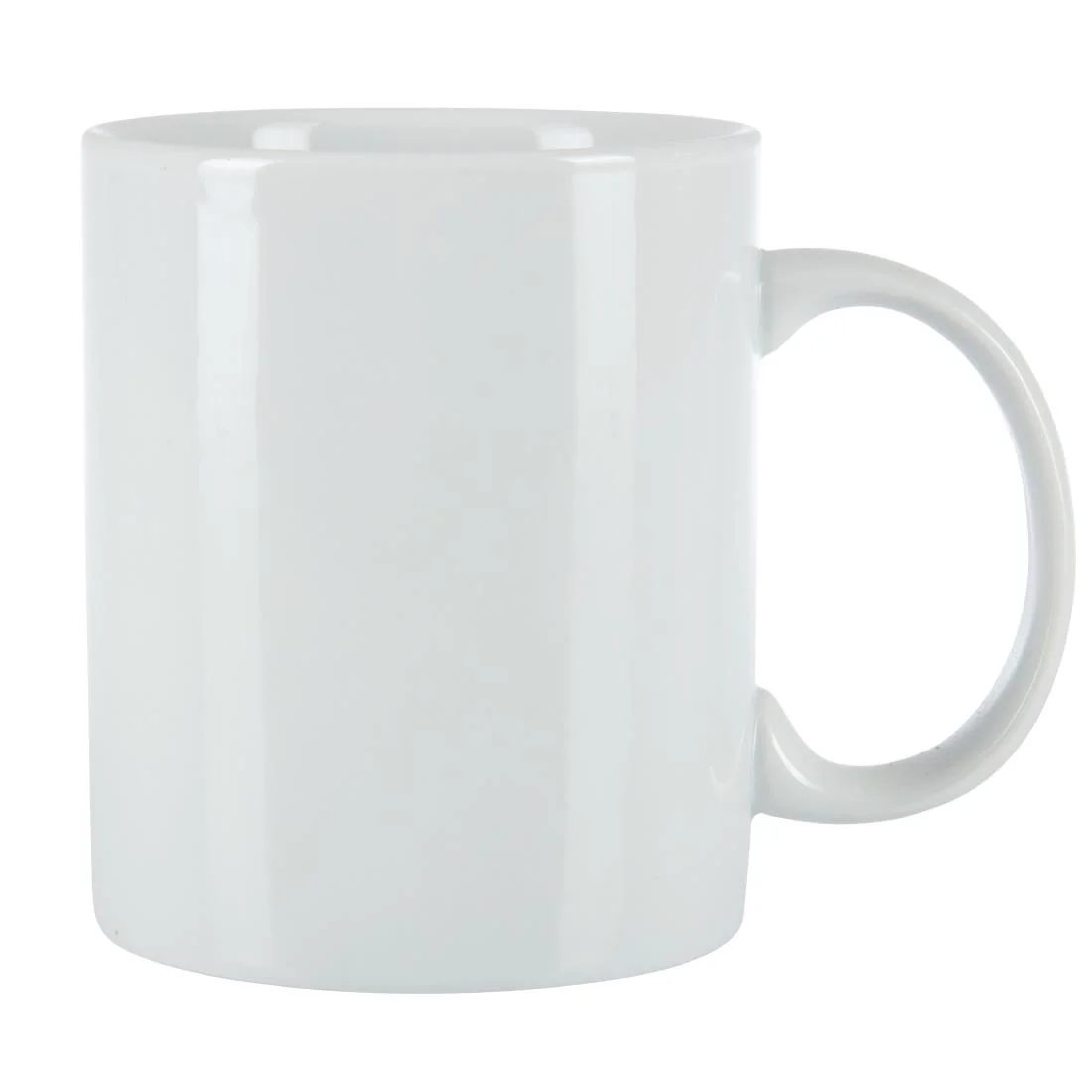 Olympia Whiteware Standard Mugs 284ml 10oz - Image 4