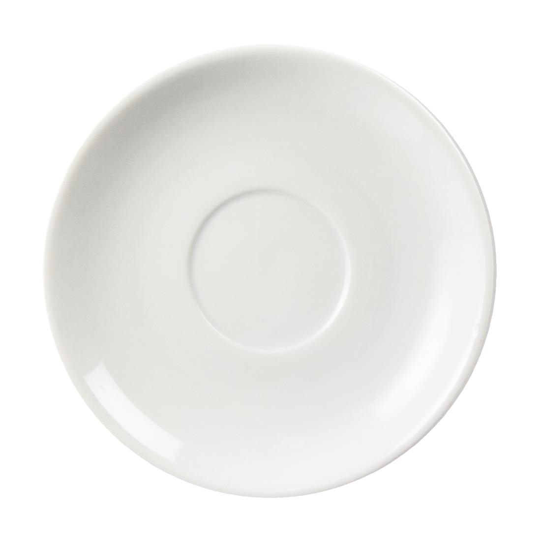 Olympia Whiteware Stacking Saucers