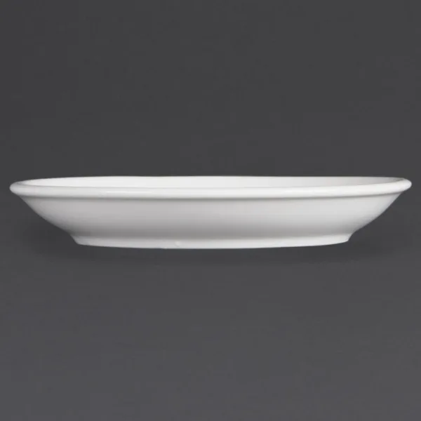 Olympia Whiteware Stacking Espresso Saucers