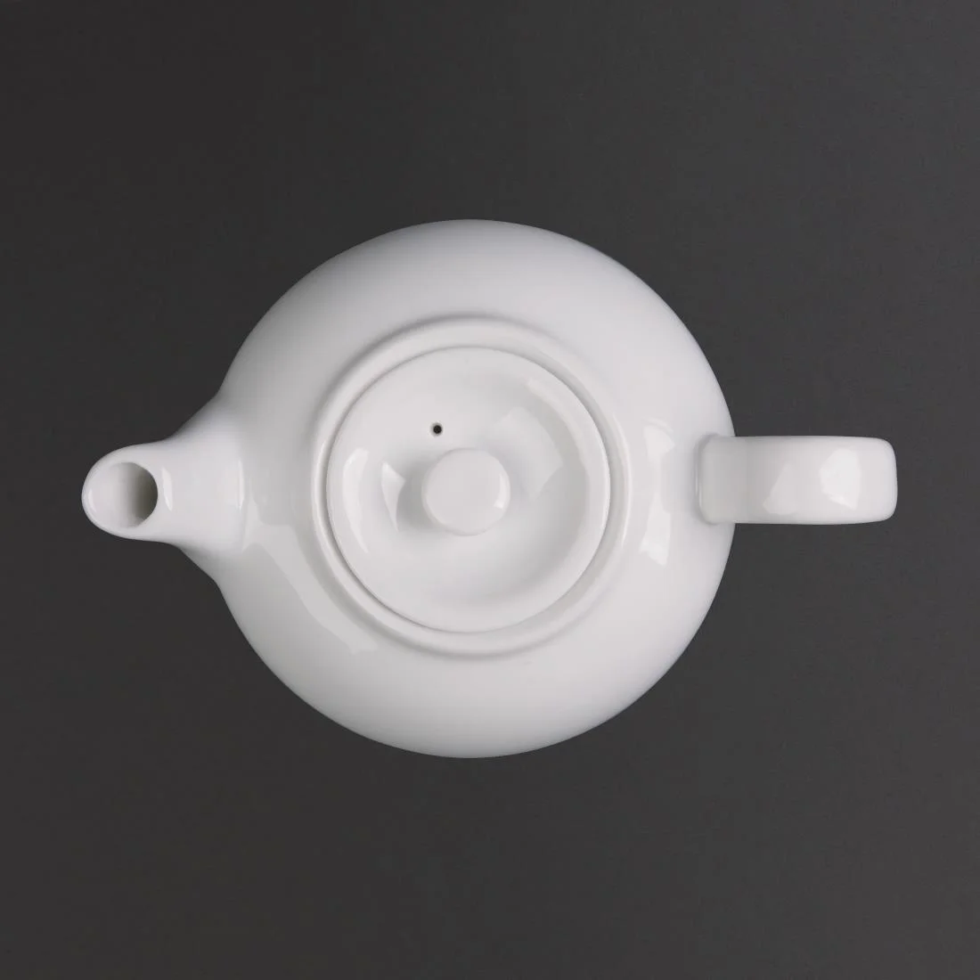 Olympia Whiteware Teapots 426ml 15oz - Image 4