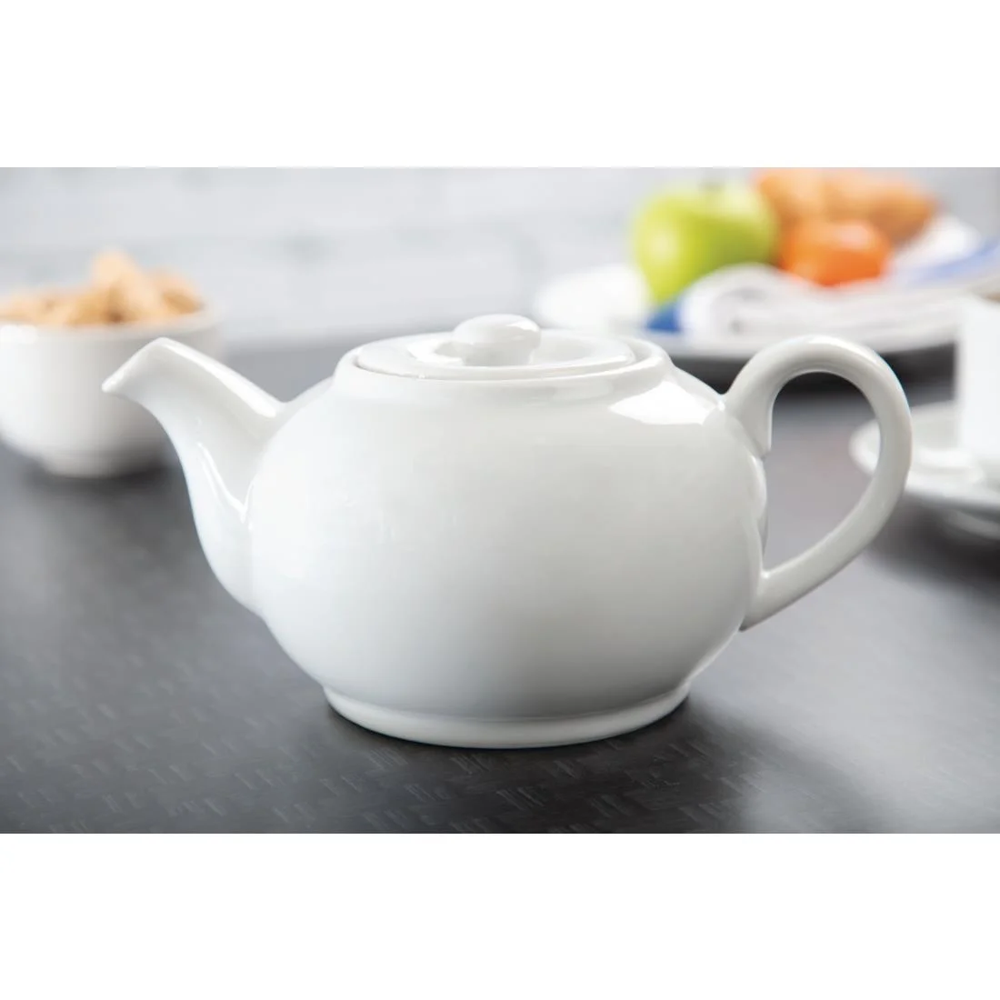 Olympia Whiteware Teapots 852ml 30oz - Image 4