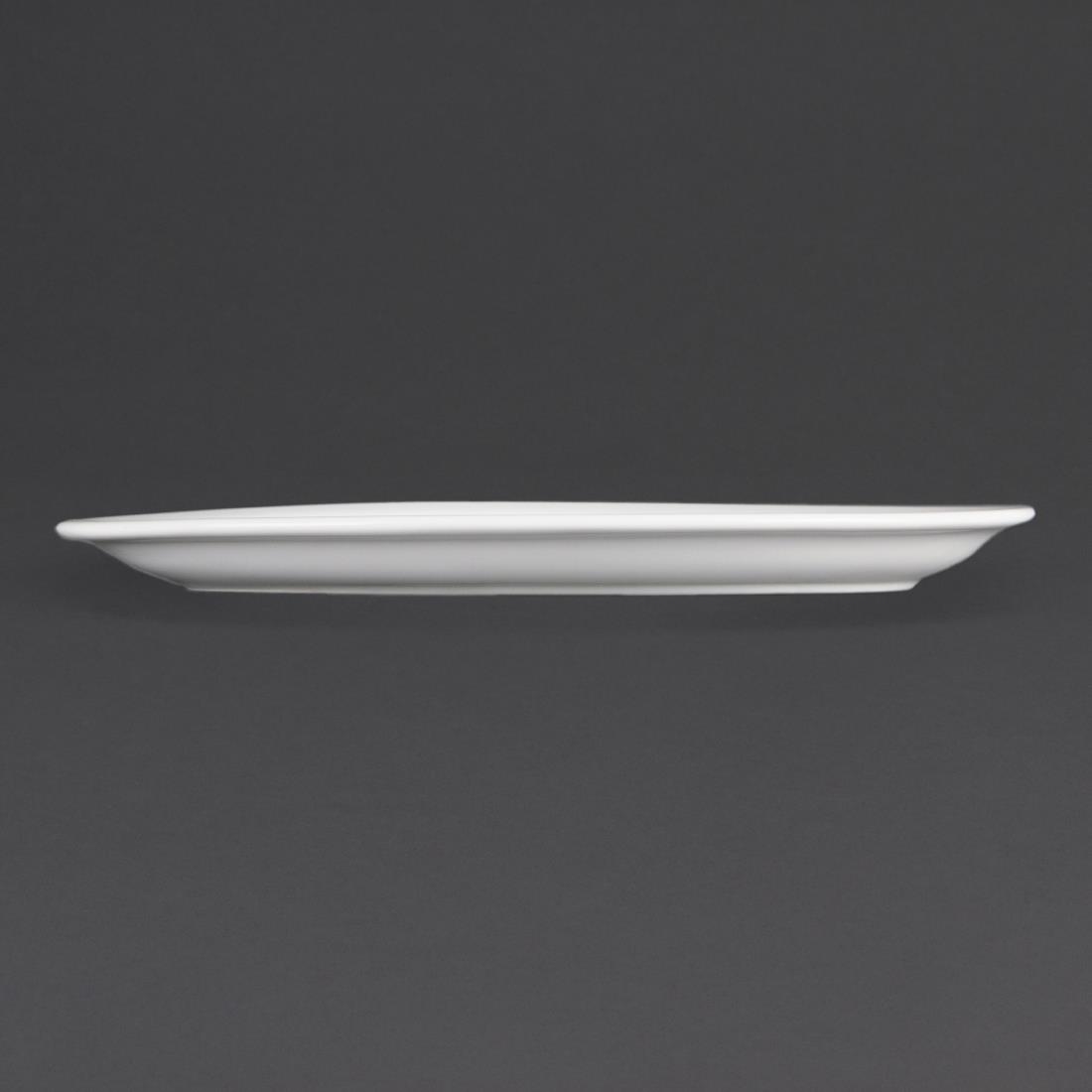 Olympia Whiteware Oval Platters 250mm