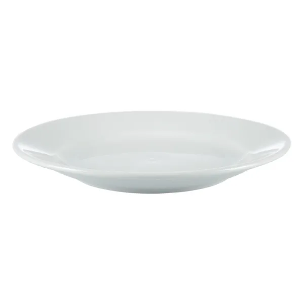 Olympia Whiteware Wide Rimmed Plates 165mm