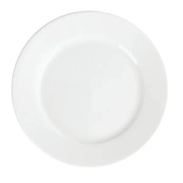Olympia Whiteware Wide Rimmed Plates 202mm
