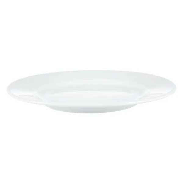 Olympia Whiteware Wide Rimmed Plates 202mm