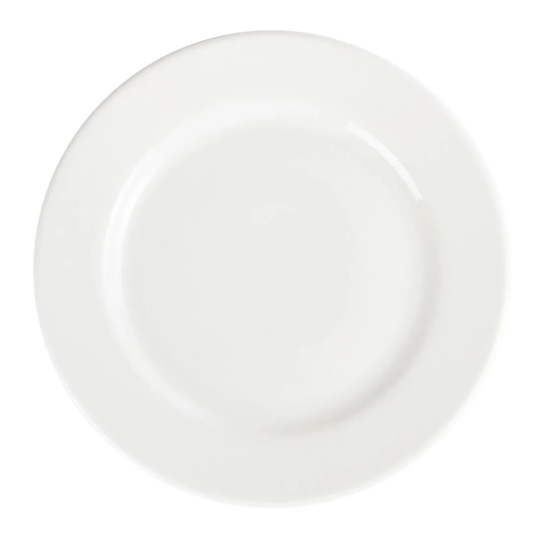 Olympia Whiteware Wide Rimmed Plates 310mm - Image 2