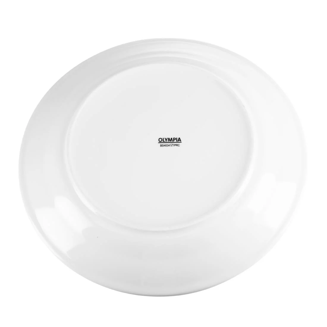 Olympia Whiteware Wide Rimmed Plates 310mm - Image 7