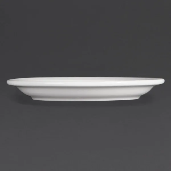 Olympia Whiteware Narrow Rimmed Plates 150mm
