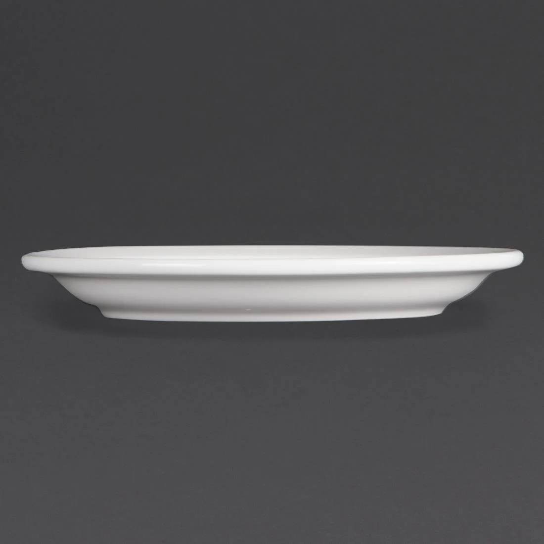 Olympia Whiteware Narrow Rimmed Plates 150mm - Image 6