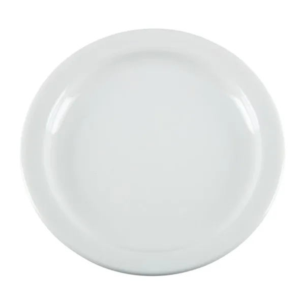 Olympia Whiteware Narrow Rimmed Plates 150mm