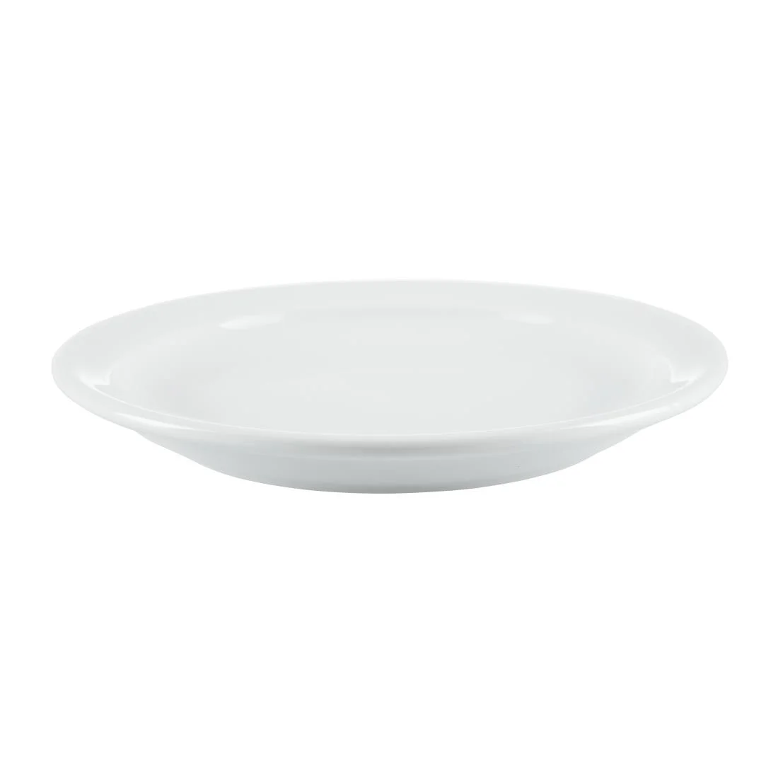 Olympia Whiteware Narrow Rimmed Plates 150mm - Image 7
