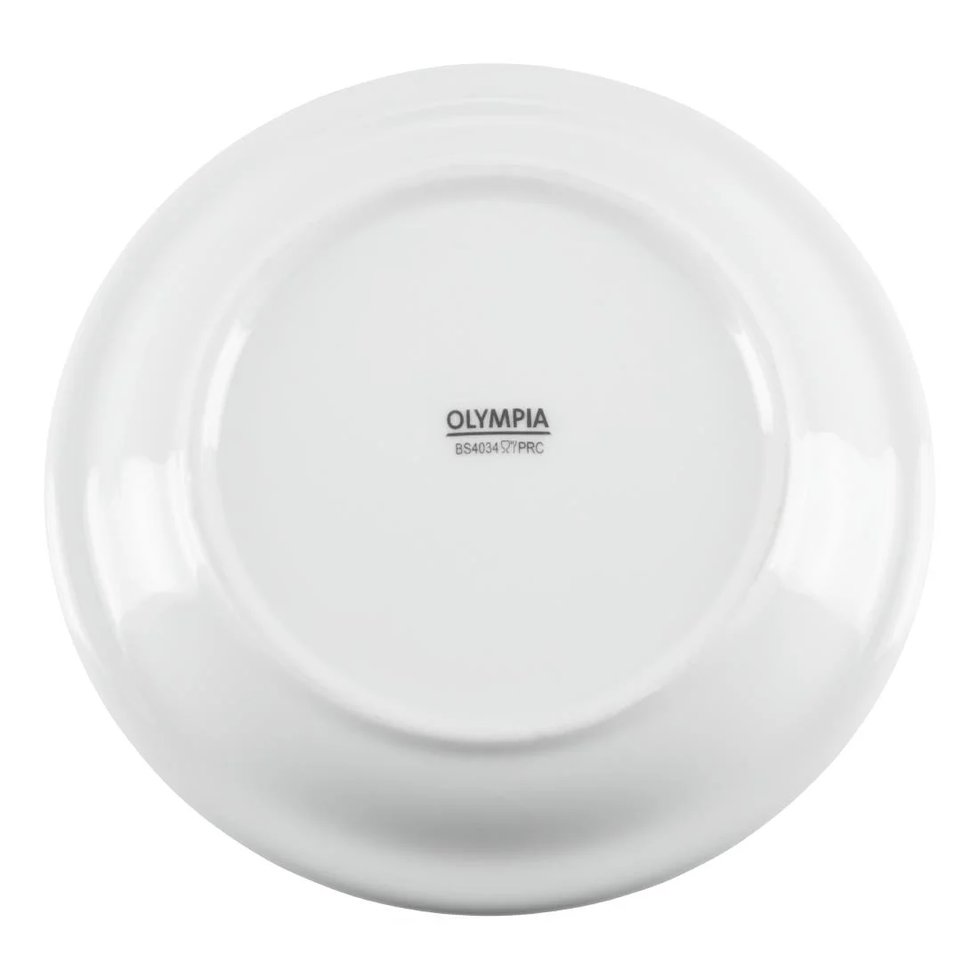 Olympia Whiteware Narrow Rimmed Plates 150mm - Image 8