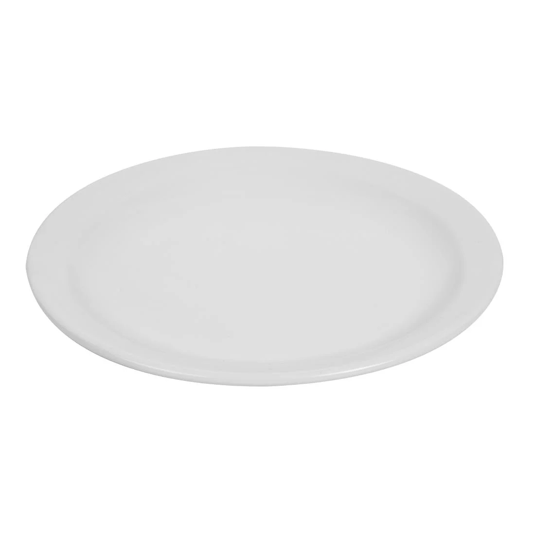 Olympia Whiteware Narrow Rimmed Plates 202mm - Image 3