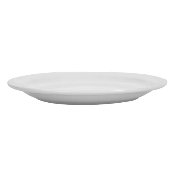 Olympia Whiteware Narrow Rimmed Plates 202mm