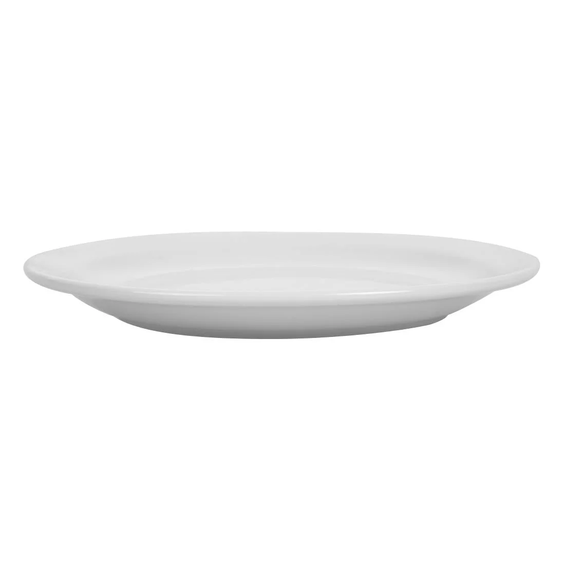 Olympia Whiteware Narrow Rimmed Plates 202mm - Image 4