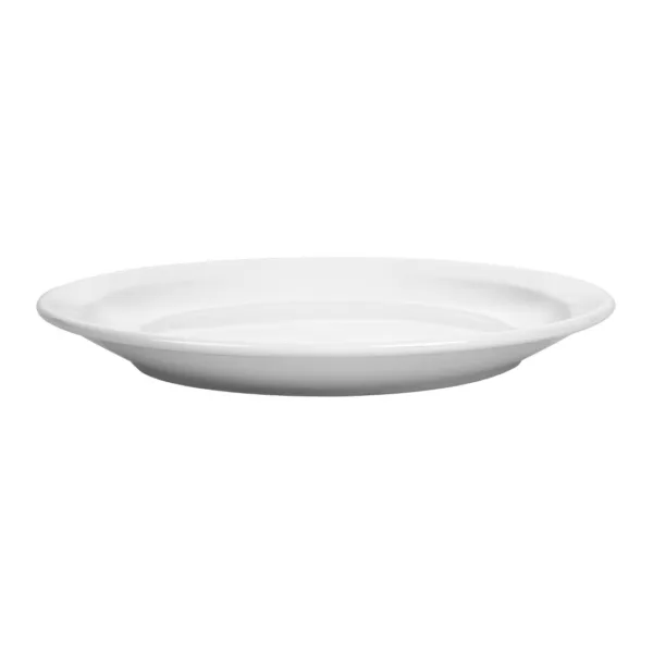 Olympia Whiteware Narrow Rimmed Plates 250mm