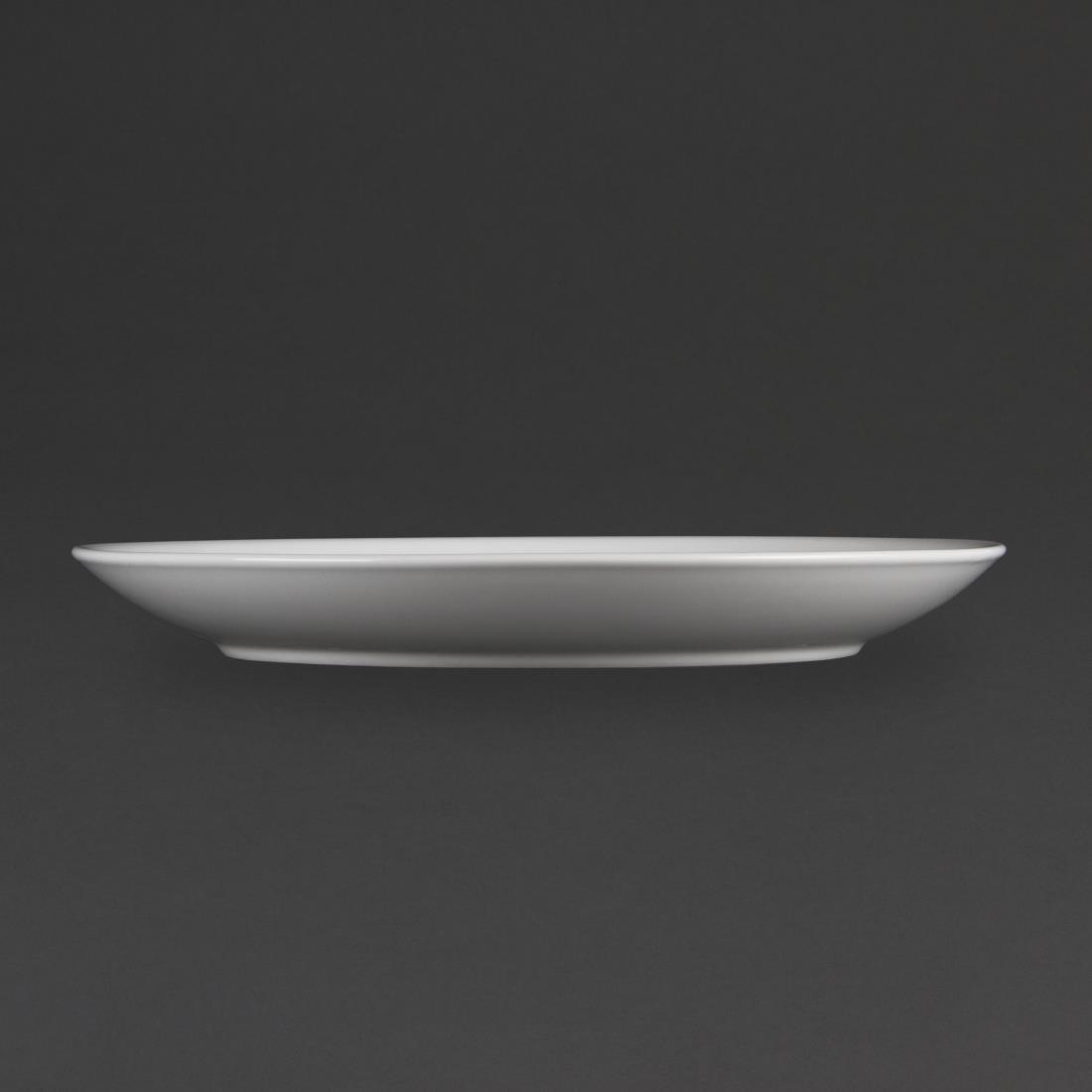 Olympia Whiteware Coupe Plates 280mm