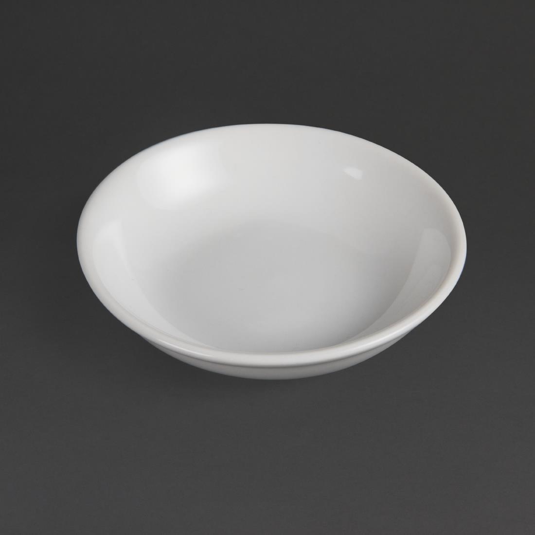 Olympia Whiteware Soy Dishes 100mm
