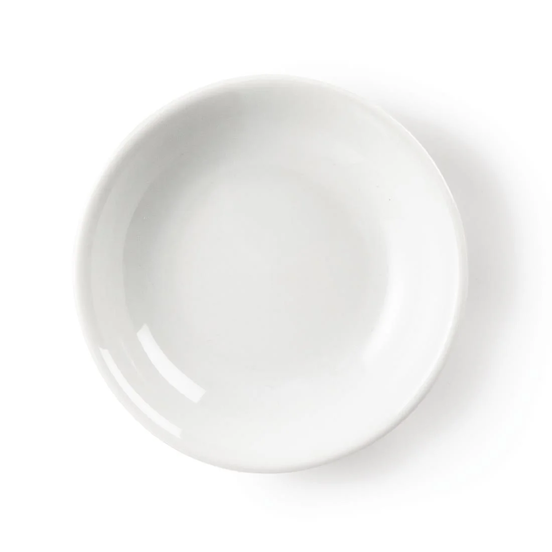 Olympia Whiteware Soy Dishes 100mm - Image 2