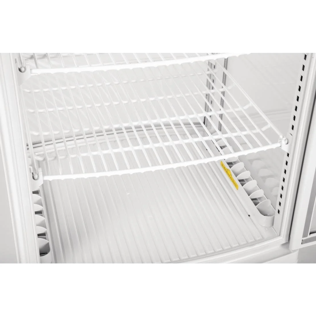 Polar C-Series Energy Efficient Curved Door Display Fridge White 86Ltr - Image 8