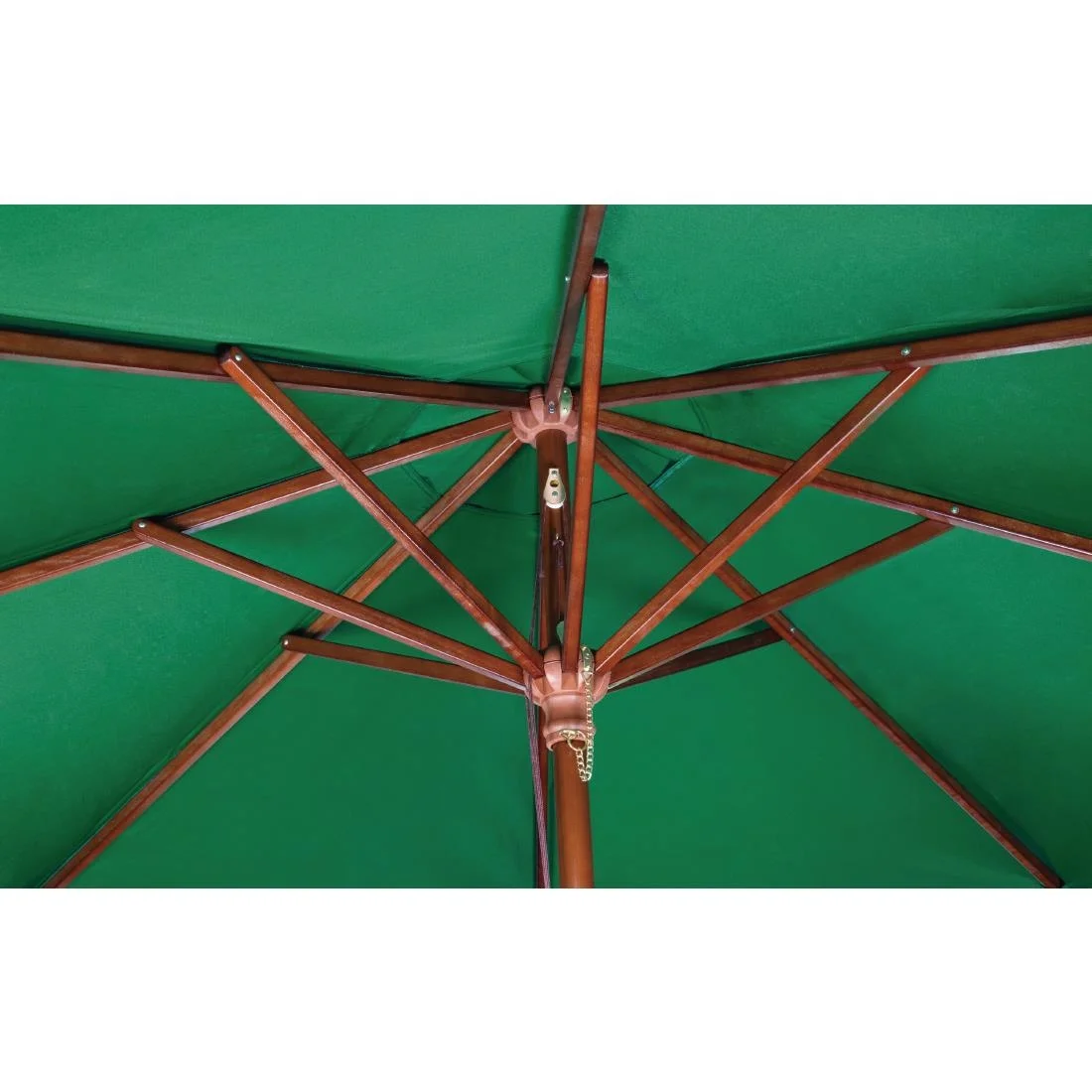 Bolero Round Parasol 2.5m Diameter Green - Image 3