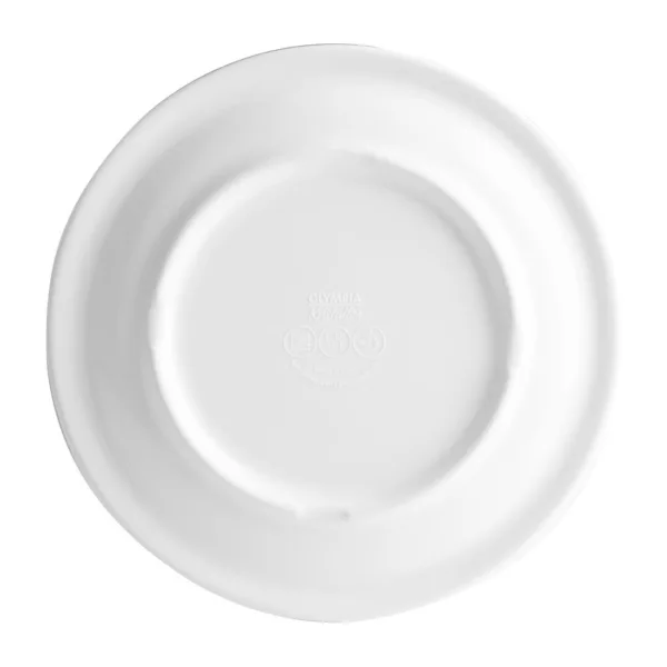 Kristallon Melamine Narrow Rimmed Plates 165mm