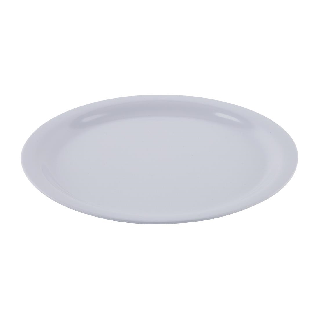 Kristallon Melamine Narrow Rimmed Plates 229mm