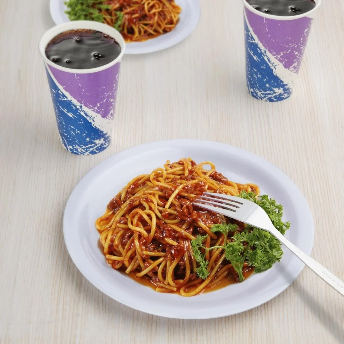 Kristallon Melamine Narrow Rimmed Plates 229mm - Image 6