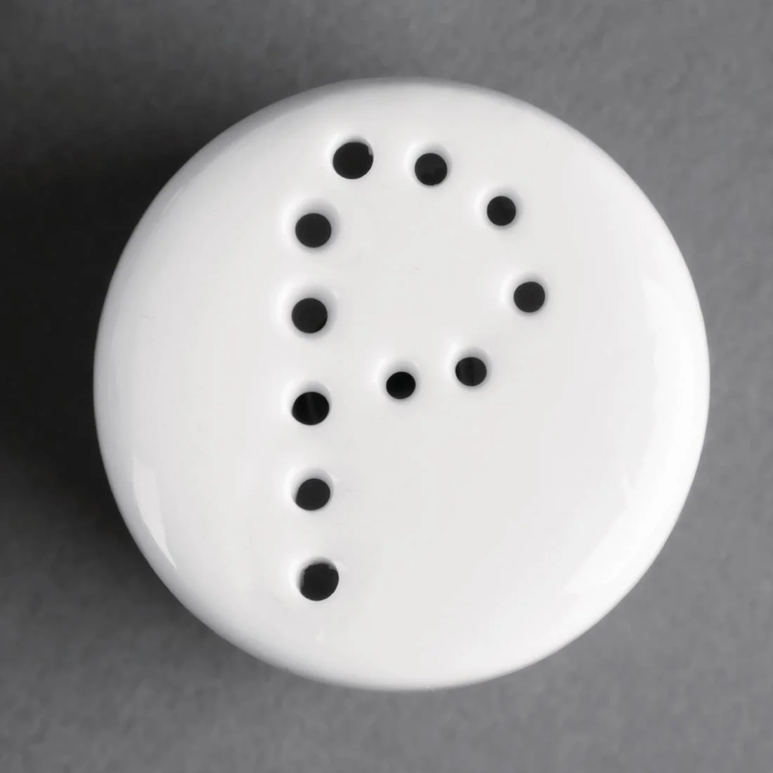 Olympia Whiteware Pepper Shakers 80mm - Image 4