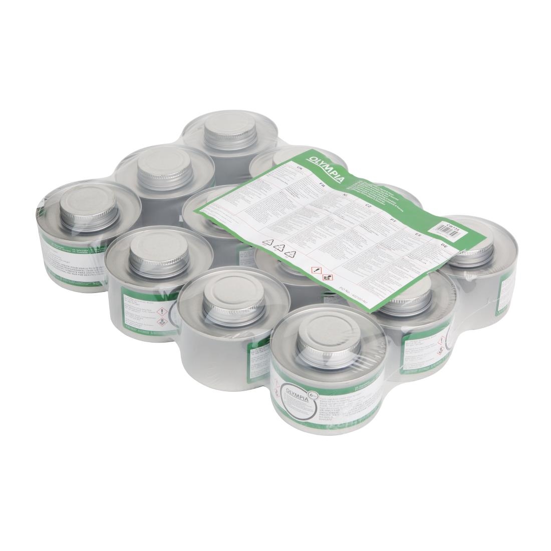 Olympia Liquid Chafing Fuel With Wick 6 Hour x 12