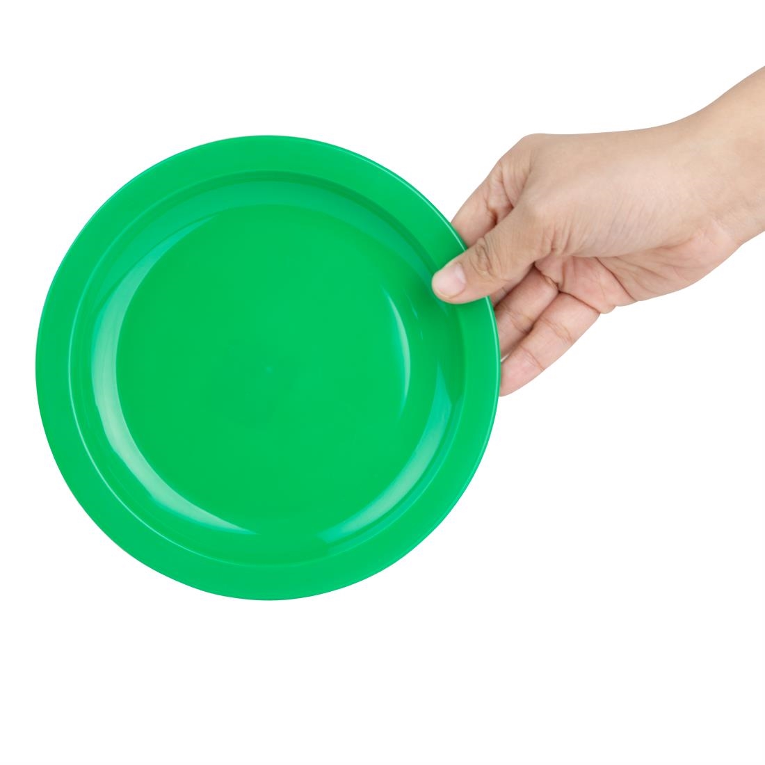 Kristallon Polycarbonate Plates Green 172mm