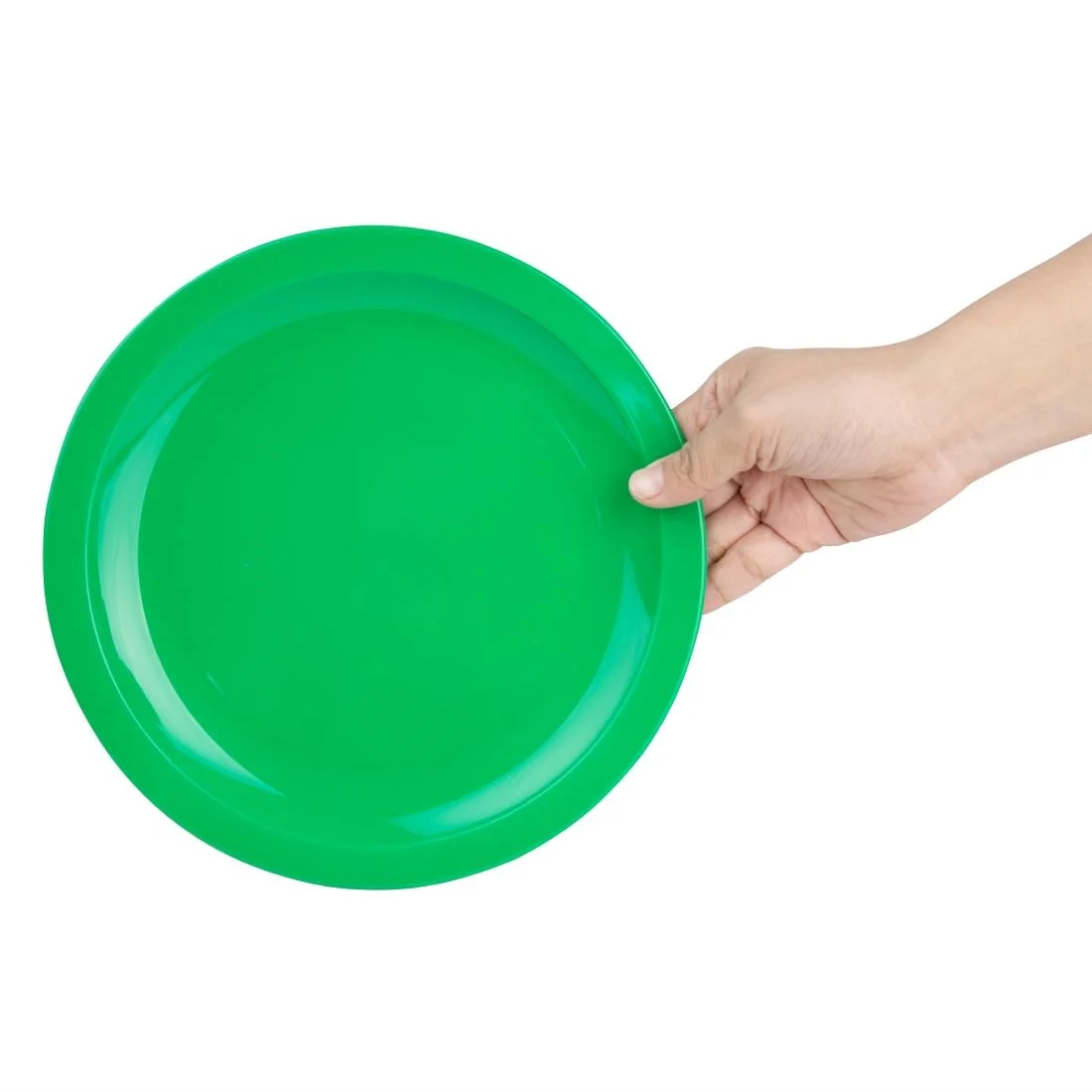 Kristallon Polycarbonate Plates Green 230mm - Image 4