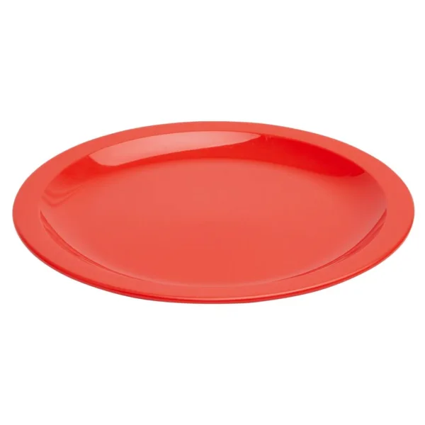 Kristallon Polycarbonate Plates Red 230mm